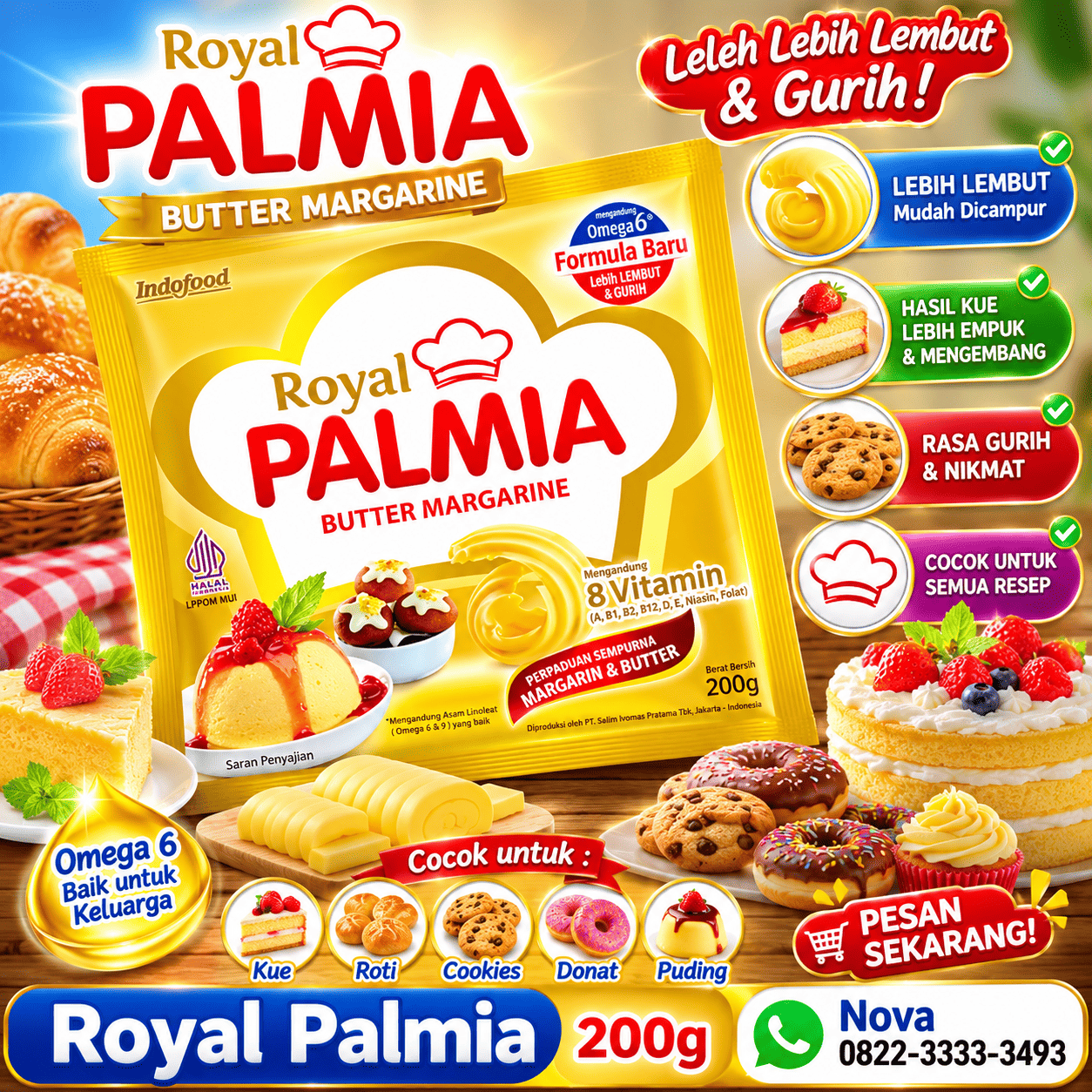 PALMIA ROYAL 200GR (DOS=60)(MEI27)